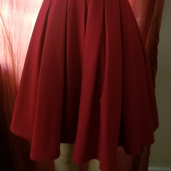 Geode Romantic Red Sweetheart Dress - Picture 2 of 4